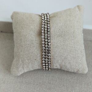 Stella & Dot Crystal Stretch Bracelet, Set Of 3